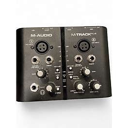 Used M-Audio m-track plus Audio Interface