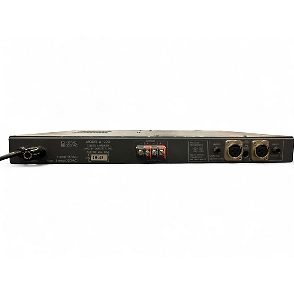 Used Symetrix A220 Power Amp