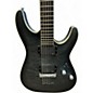 Used Schecter Guitar Research C1 Platinum Translucent Black Solid Body Electric Guitar