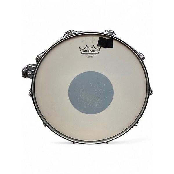 Used DW 5X14 Black Badge Collectors Snare Champagne Sparkle Drum