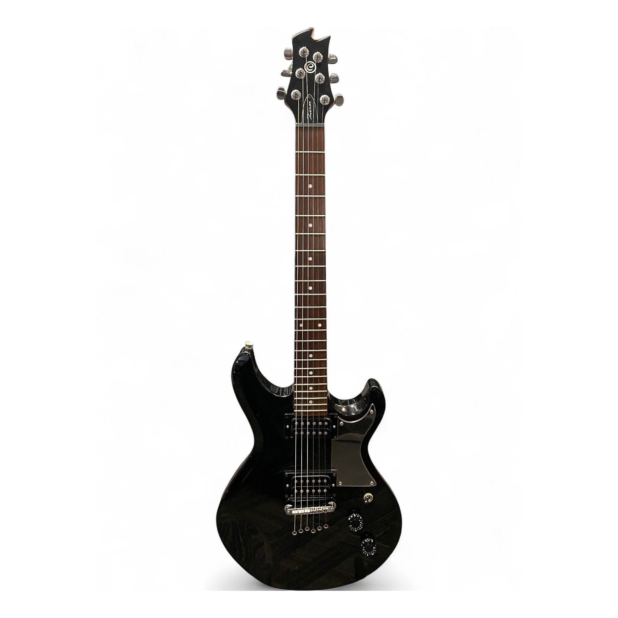 Used Cort Zenox Z2 Black Solid Body Electric Guitar Black