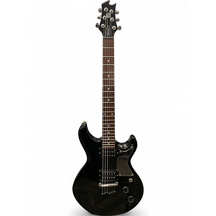 Used Cort Zenox Z2 Black Solid Body Electric Guitar Black