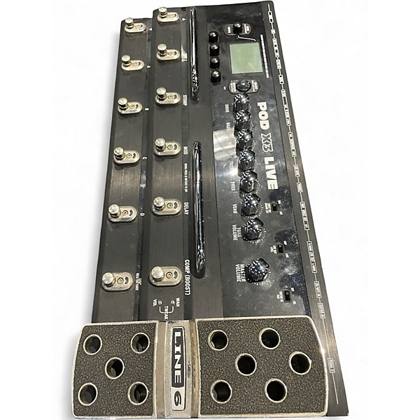 Used Line 6 Pod X3 Live Amp Modeler Effect Processor