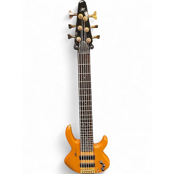 Used Hohner B BASS VI Natural Electric Bass Guitar