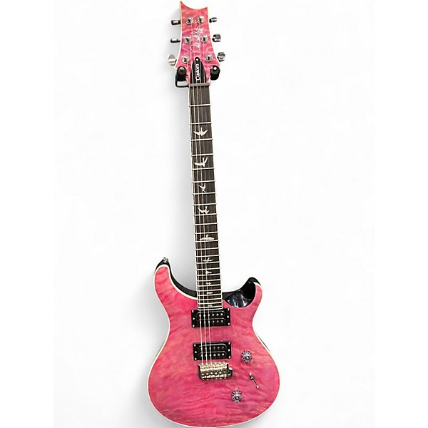 ギター PRS SE CUSTOM 24 QUILT PACKAGE GrayBlack Used PRS SE Custom 24 Quilted Violet Solid Body Electric