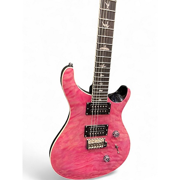 Used PRS SE Custom 24 Quilted Violet Solid Body Electric Guitar