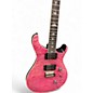 Used PRS SE Custom 24 Quilted Violet Solid Body Electric Guitar