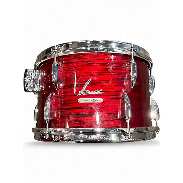 Used SONOR 4 Piece VINTAGE SERIES  RED oyster Drum Kit