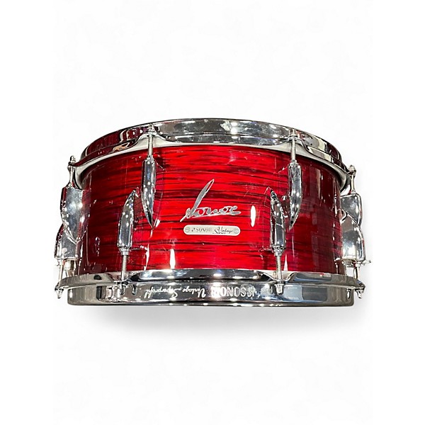 Used SONOR 4 Piece VINTAGE SERIES  RED oyster Drum Kit