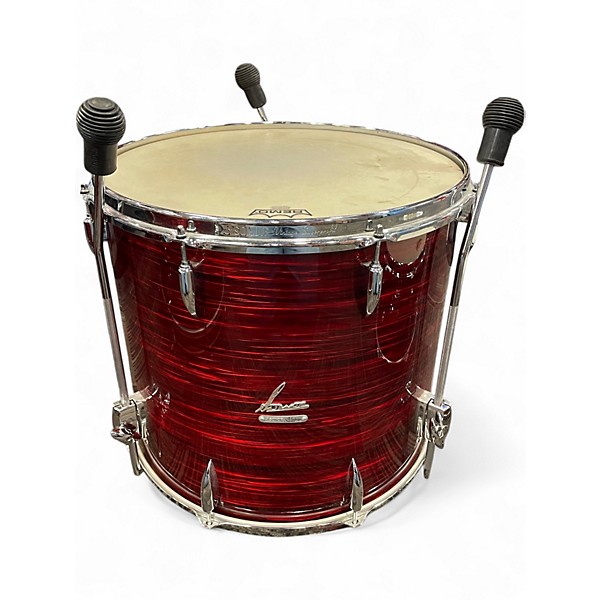 Used SONOR 4 Piece VINTAGE SERIES  RED oyster Drum Kit