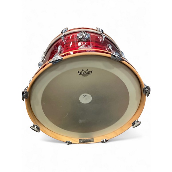 Used SONOR 4 Piece VINTAGE SERIES  RED oyster Drum Kit