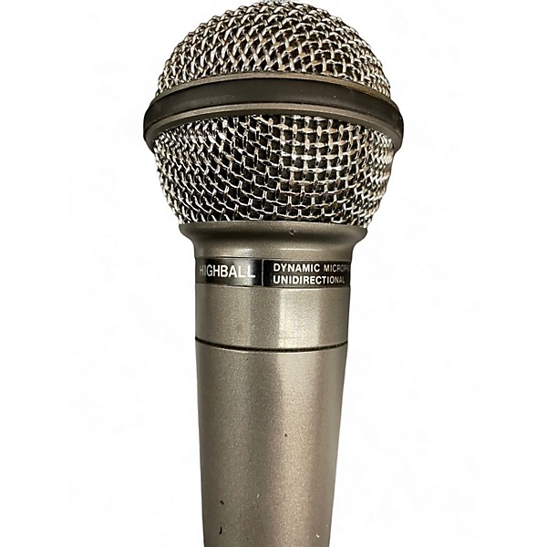 Used Realistic Highball Dynamic Microphone