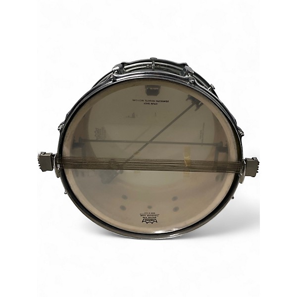 Vintage 1950s Leedy 14in Broadway Dual Snare Black Oyster Drum