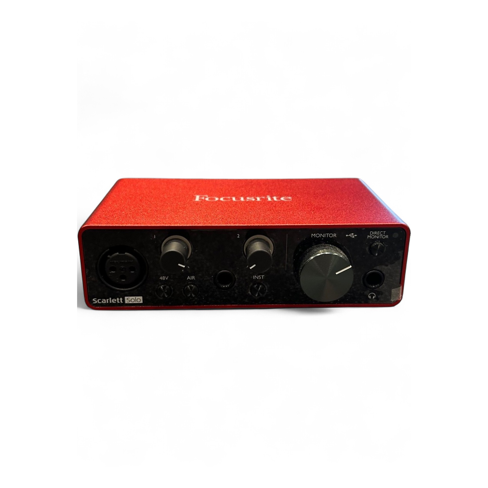 Used Focusrite Scarlett Solo Gen 3 Audio Interface | Guitar