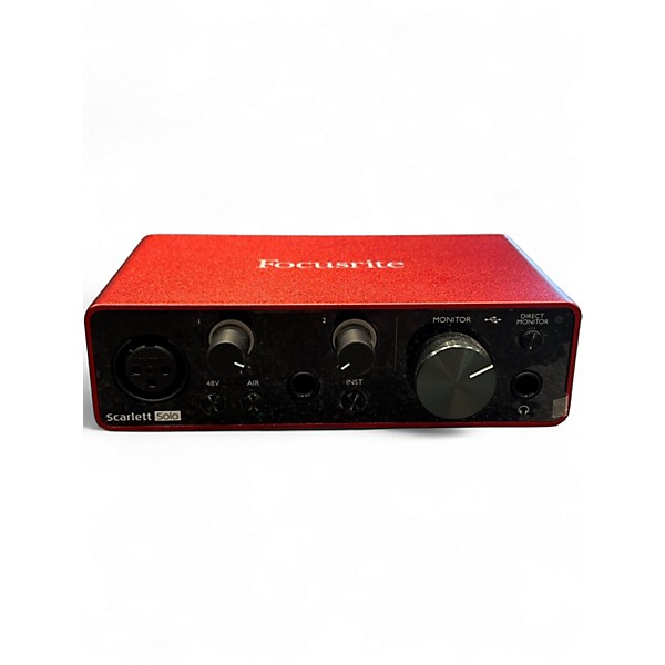 Used Focusrite Scarlett Solo Gen 3 Audio Interface | Guitar Used Focusrite Scarlett Solo Gen 3 Audio Interface | Guitar