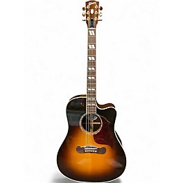 Used Gibson Songwriter Deluxe Studio 2 Color Sunburst Acoustic Electric Guitar