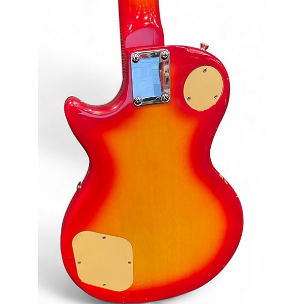 Used Lotus Single Cut  Cherry Sunburst Solid Body Electric Guitar