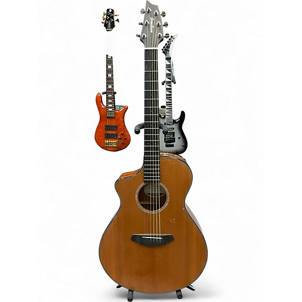 Used Breedlove Pursuit Concert Natural Acoustic Guitar