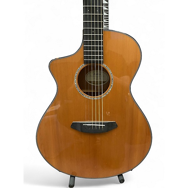 Used Breedlove Pursuit Concert Natural Acoustic Guitar