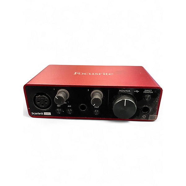 Used 2020 Focusrite Scarlett Solo Gen 3 Audio Interface