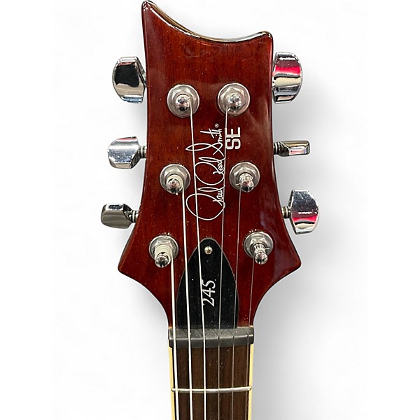Used PRS SE245 Vintage Sunburst Solid Body Electric Guitar