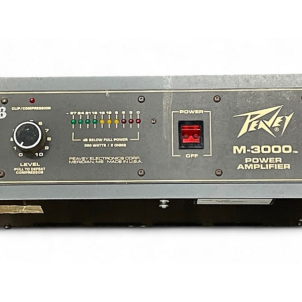 Used Peavey M3000 Power Amp