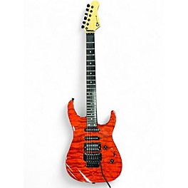 Used Charvel MODEL A Transparent Red Solid Body Electric Guitar