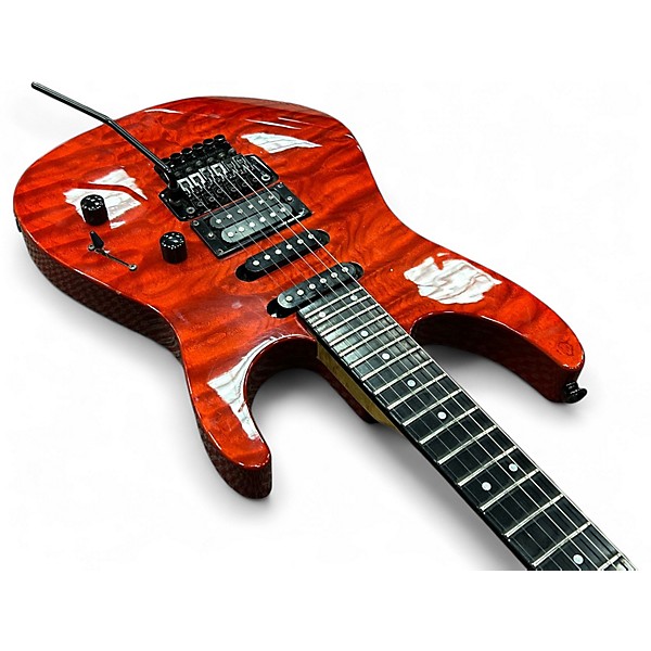 Used Charvel MODEL A Transparent Red Solid Body Electric Guitar