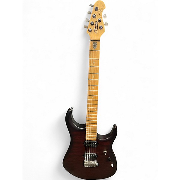 Used Sterling by Music Man JP150 Purple Nebula Solid Body Electric Guitar