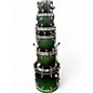Used PDP by DW 6 Piece MX SERIES GREEN FADE Drum Kit thumbnail