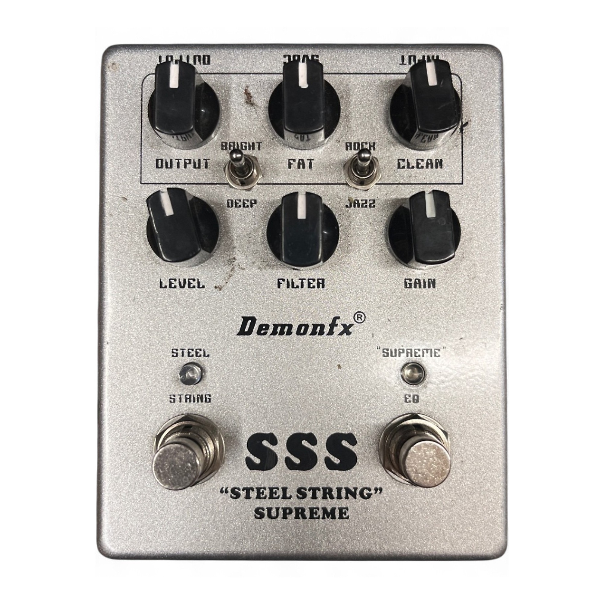 Demon fx Steel String Supreme パーフェクトクローン Used Demonfx STEEL STRING SUPREME Effect Pedal | Guitar Center