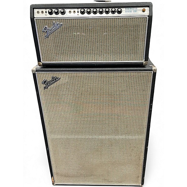 Vintage 1968 Fender Bandmaster Tube Guitar Combo Amp