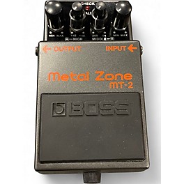 Used BOSS MT2 Metal Zone Distortion Effect Pedal