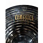 Used MEINL 18in CLASSICS CUSTOM DARK CRASH Cymbal