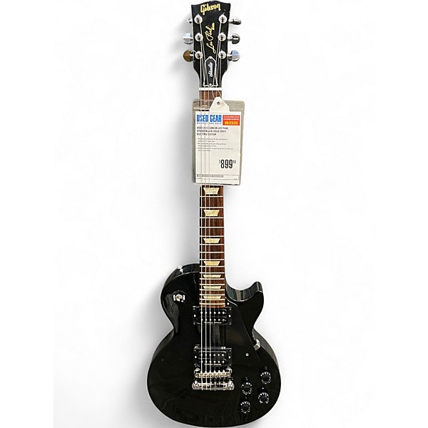 Used 2012 Gibson Les Paul Studio Black Solid Body Electric Guitar