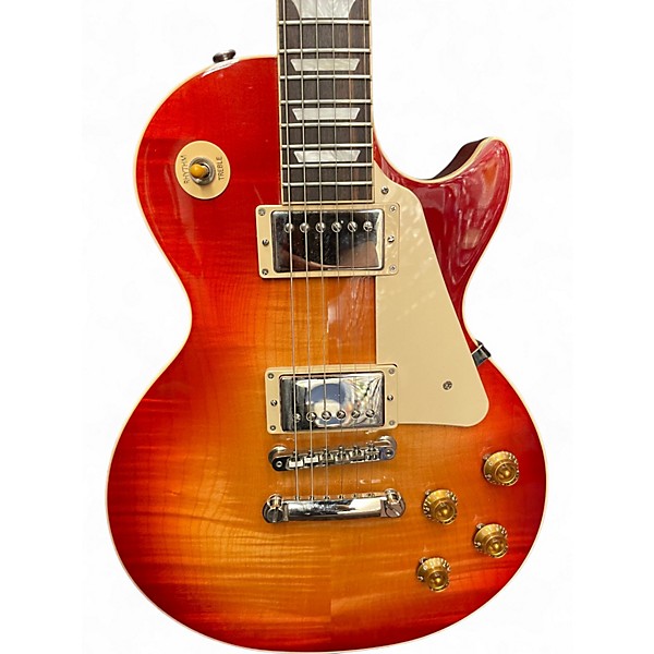Used Gibson Les Paul Standard Cherry Sunburst Solid Body Electric Guitar