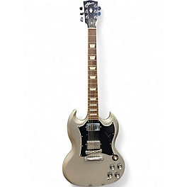 Used Gibson SG Standard Silver Solid Body Electric Guitar