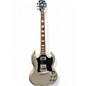 Used Gibson SG Standard Silver Solid Body Electric Guitar thumbnail
