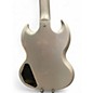 Used Gibson SG Standard Silver Solid Body Electric Guitar