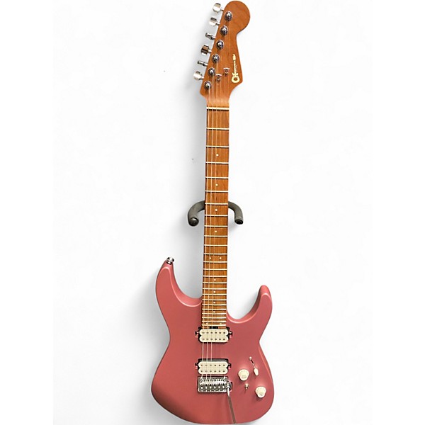 Used Charvel Pro-Mod DK24 Pink Solid Body Electric Guitar