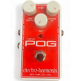 Used Electro-Harmonix Nano POG Polyphonic Octave Generator Effect Pedal