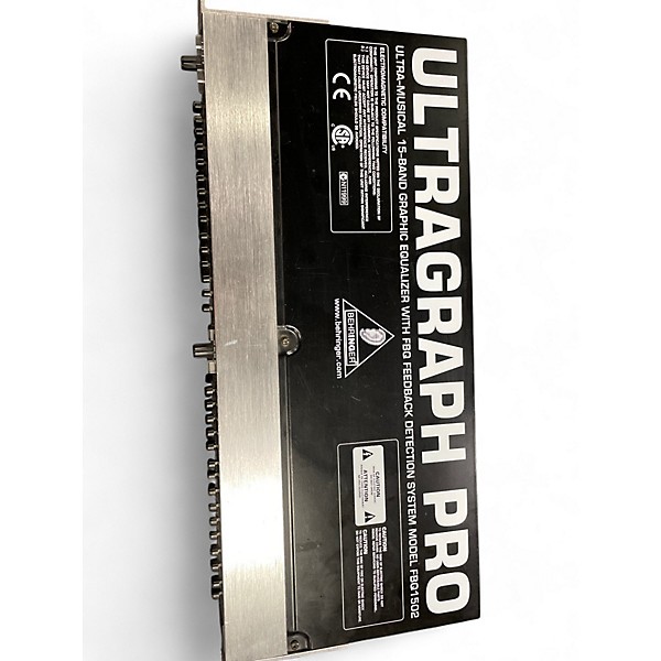 Used Behringer ULTRAGRAPH PRO FBQ1502 Equalizer