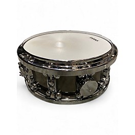 Used dialtune 14X6.5 SNARE DRUM BLACK NICKEL OVER BRASS Drum
