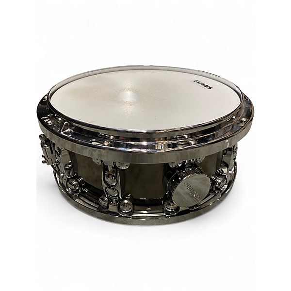 Used dialtune 14X6.5 SNARE DRUM BLACK NICKEL OVER BRASS Drum