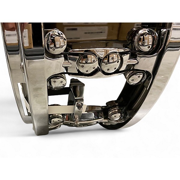 Used dialtune 14X6.5 SNARE DRUM BLACK NICKEL OVER BRASS Drum