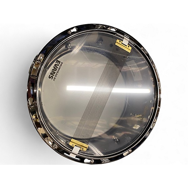 Used dialtune 14X6.5 SNARE DRUM BLACK NICKEL OVER BRASS Drum