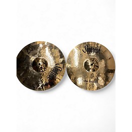 Used Soultone 13in CUSTOM BRILLIANT HI-HAT PAIR Cymbal