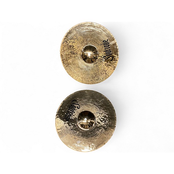 Used Soultone 13in CUSTOM BRILLIANT HI-HAT PAIR Cymbal