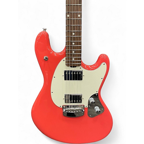 Used Ernie Ball Music Man STINGRAY HT RED Solid Body Electric Guitar
