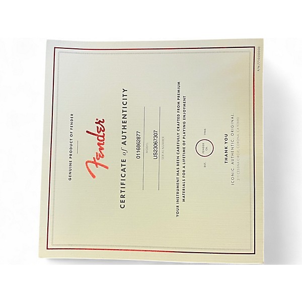 Used 2023 Fender Bruno Mars Stratocaster Mars Mocha Solid Body Electric Guitar